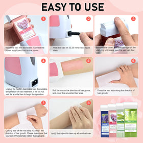 Seopri Roll On Wax clean oil bag enables residue-free cleanup