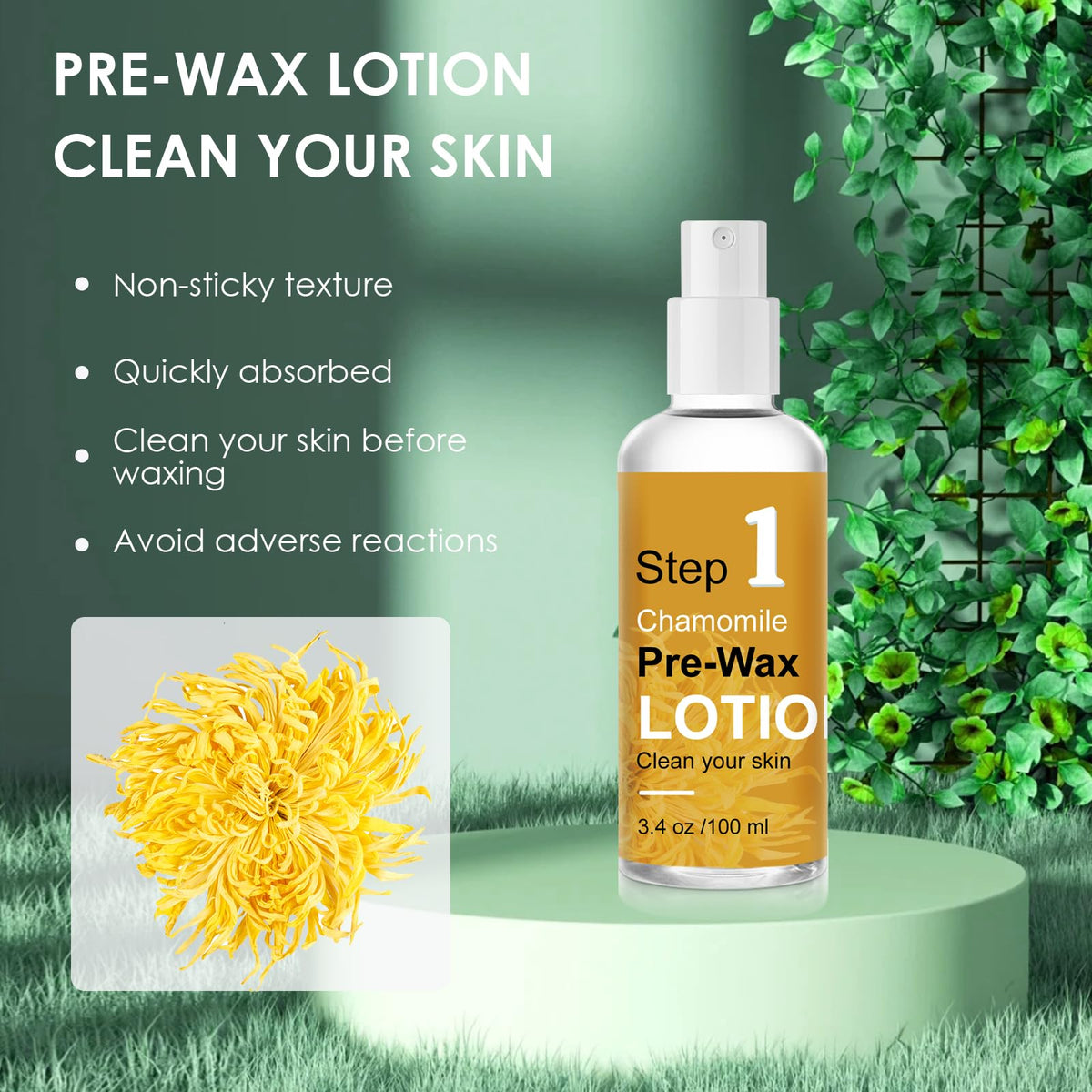 Seopri wax remover oil bottle removing wax residue for smooth skin