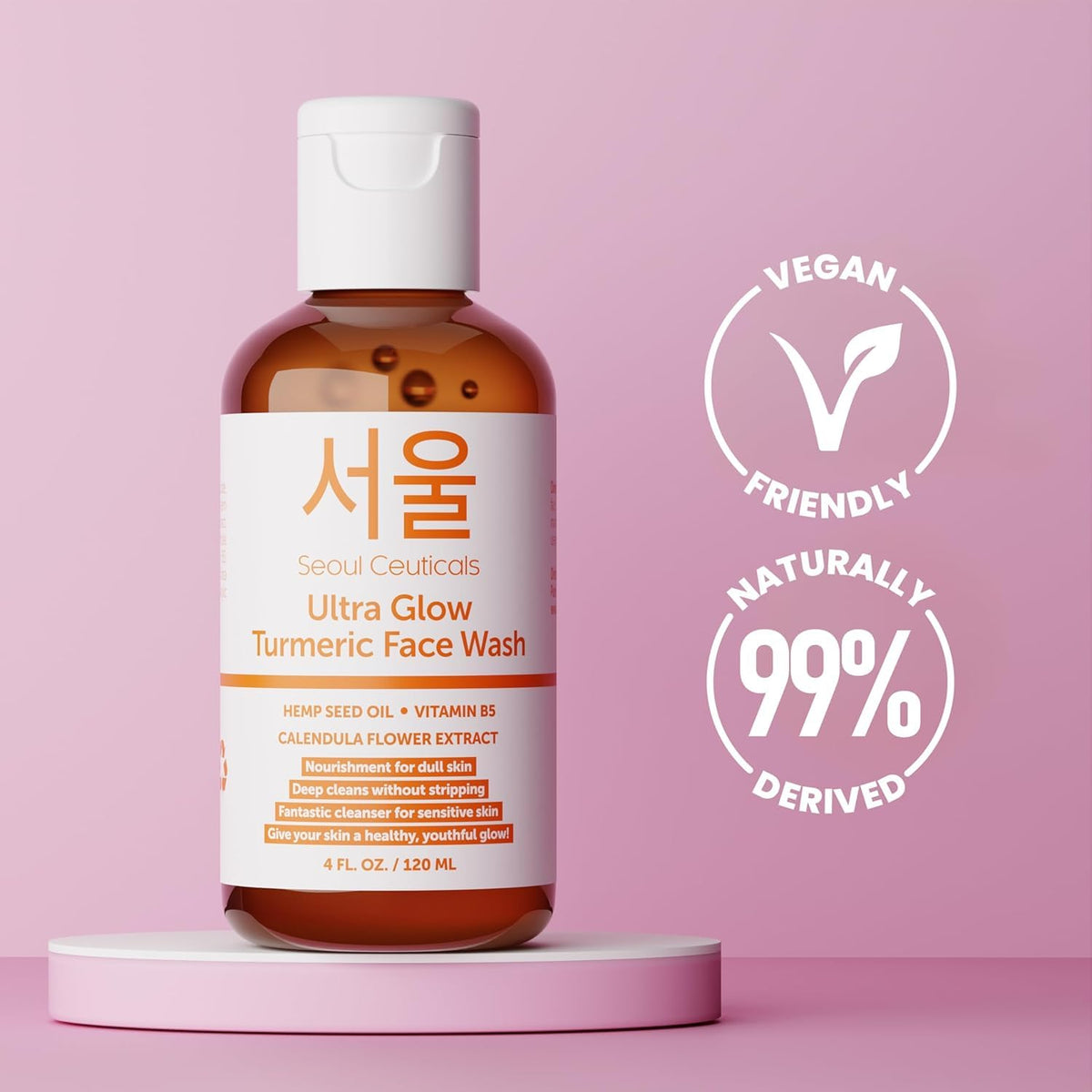 SeoulCeuticals fragrance free label indicating suitability for sensitive skin