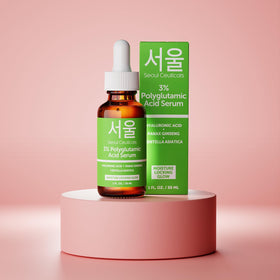 SeoulCeuticals glow after use signaling healthy radiance