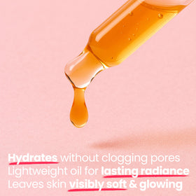 SeoulCeuticals Rice Bran Oil closeup highlighting squalane and vitamin E.