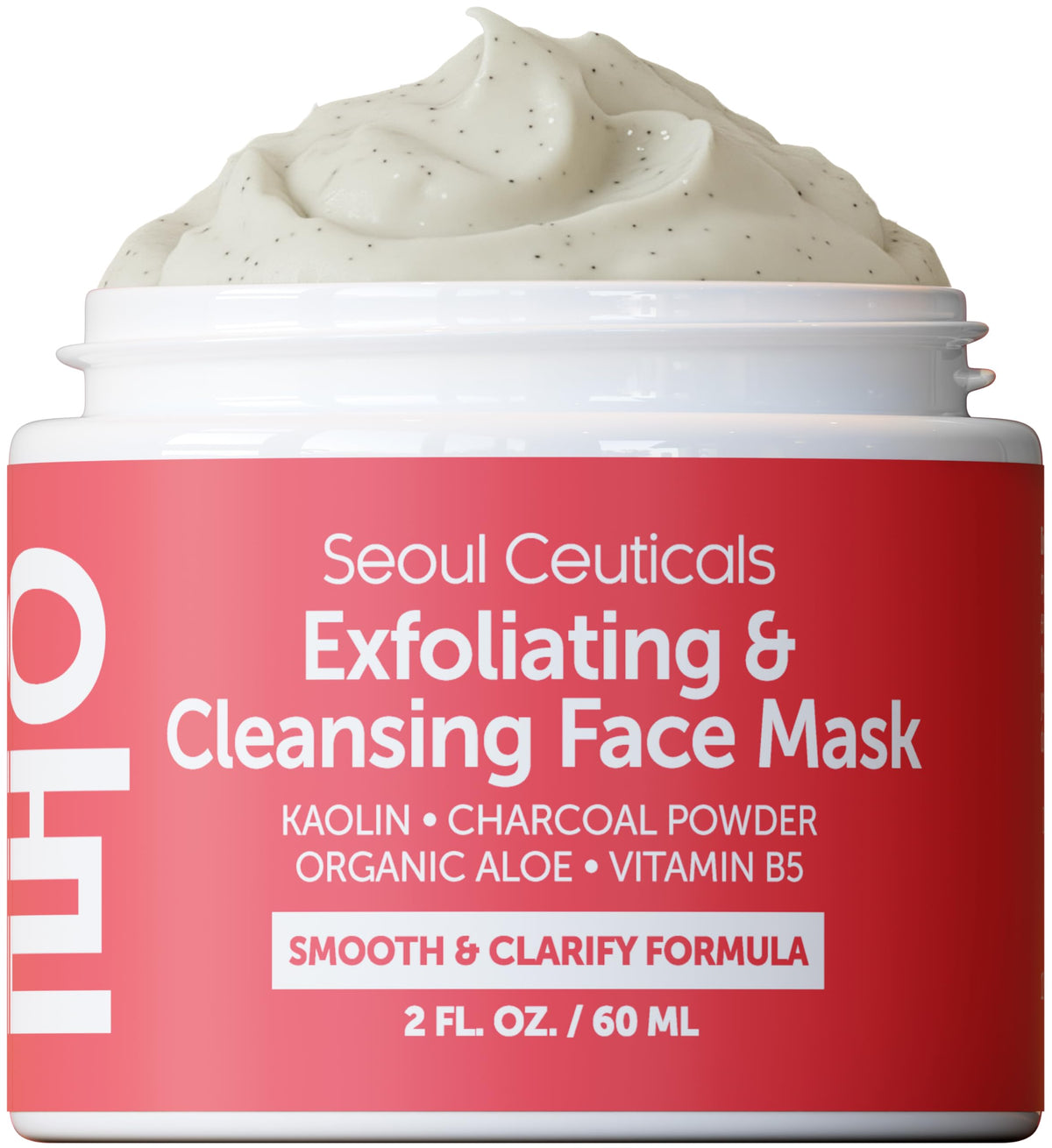 SeoulCeuticals Korean Face Scrub cream texture for a smooth, refreshed complexion