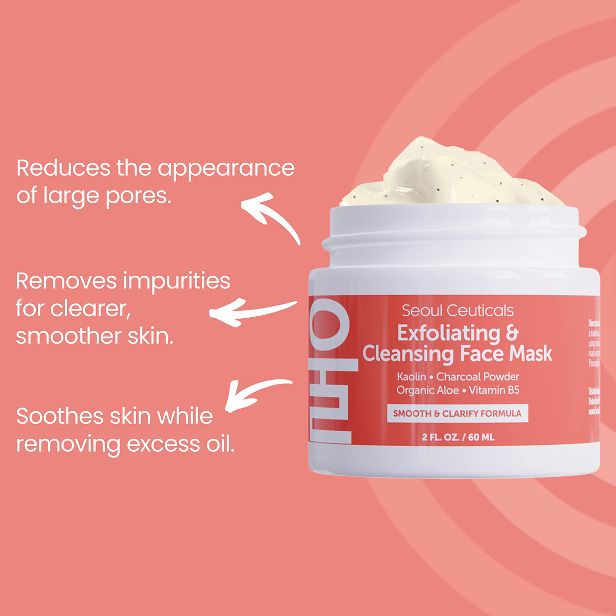 SeoulCeuticals Korean Face Scrub cruelty-free and USA-made