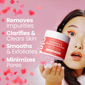 SeoulCeuticals Korean Face Scrub kaolin clay detoxes and purifies pores