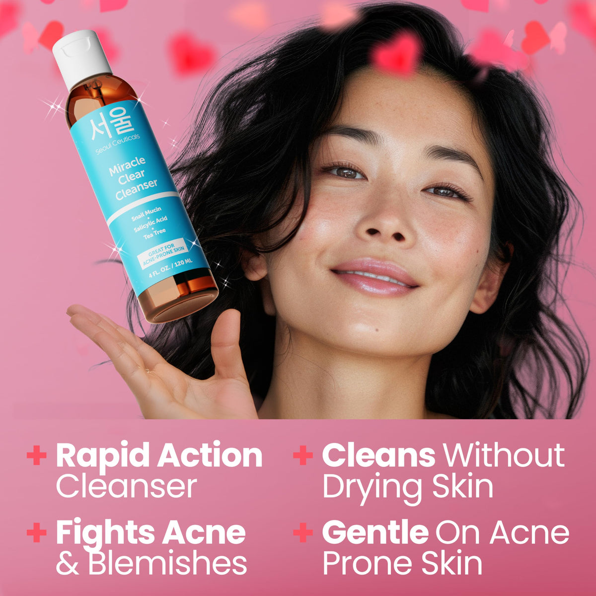 SeoulCeuticals packaging with cruelty-free label communicates ethical skincare choice