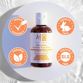 SeoulCeuticals salicylic acid molecule image suggesting tone and texture support