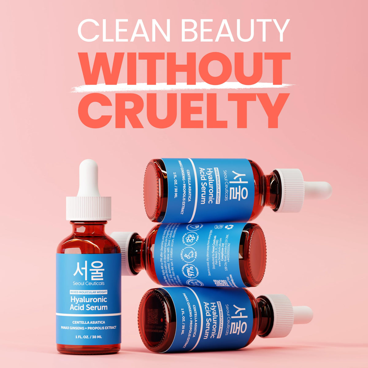SeoulCeuticals serum texture close-up invites gentle application.