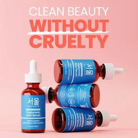 SeoulCeuticals serum texture close-up invites gentle application.