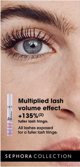 Sephora Collection Big By Definition mascara water-resistant for active daily wear.