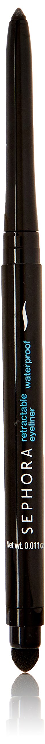 SEPHORA COLLECTION retractable waterproof eyeliner packaging close-up for precise line prep