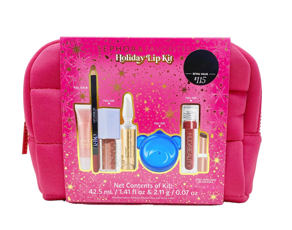 SEPHORA Favorite Holiday Lip Kit packaging ready for gifting