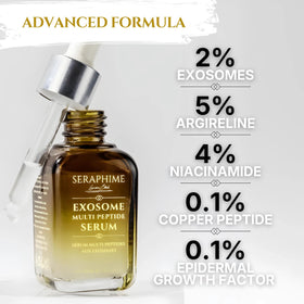 Seraphime Exosome Serum dropper for easy daily application and controlled dispensing.