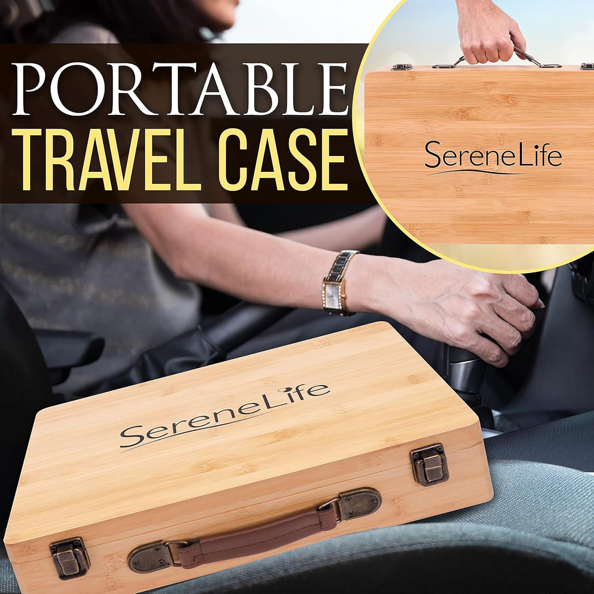 SereneLife portable travel bag heater enables on-the-go warm stone sessions