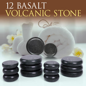 SereneLife small basalt stones offer precise therapy on tense areas