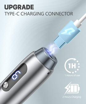 Sergand Derma Roller Pen non-slip front for steady handling