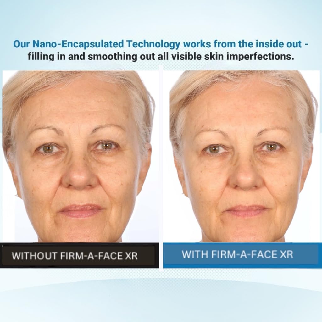 Serious Skincare Firm A Face XR pores blurred for smoother texture