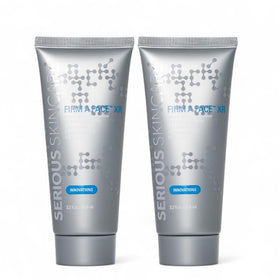 Serious Skincare Firm A Face XR tube front showing packaging and design for quick lift