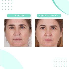 Back label of Serious Skincare Glycolic Cleanser with usage guidance for gentle cleansing