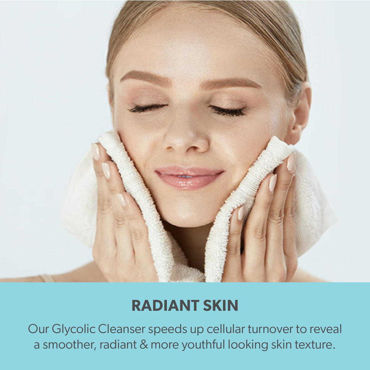 Product packaging for Serious Skincare Glycolic Cleanser on shelf