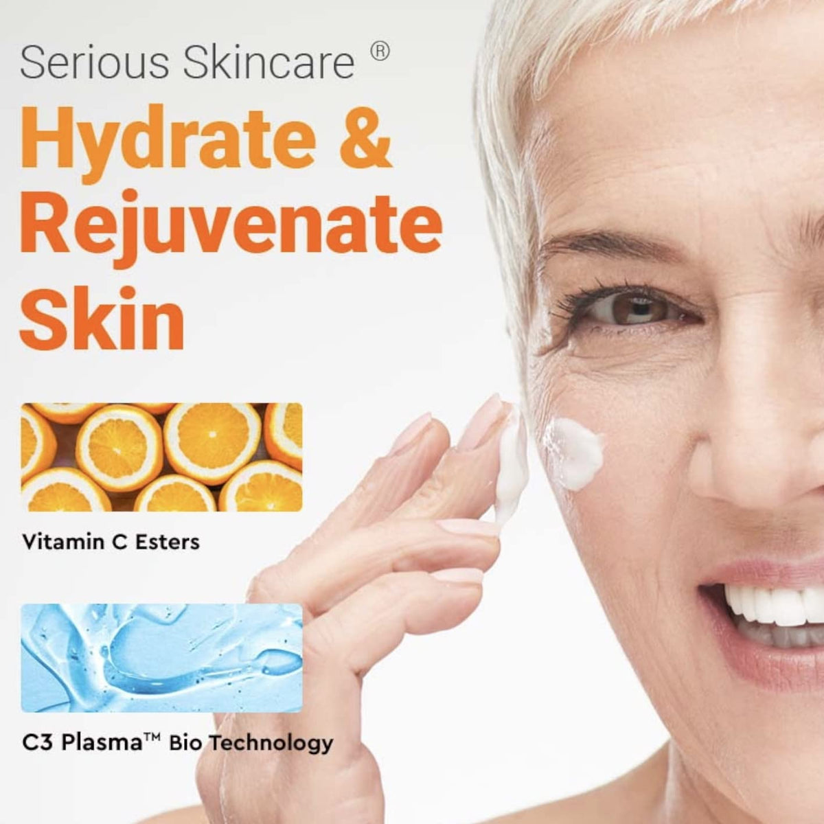 Serious Skincare moisturizing hydration shot for dry skin relief