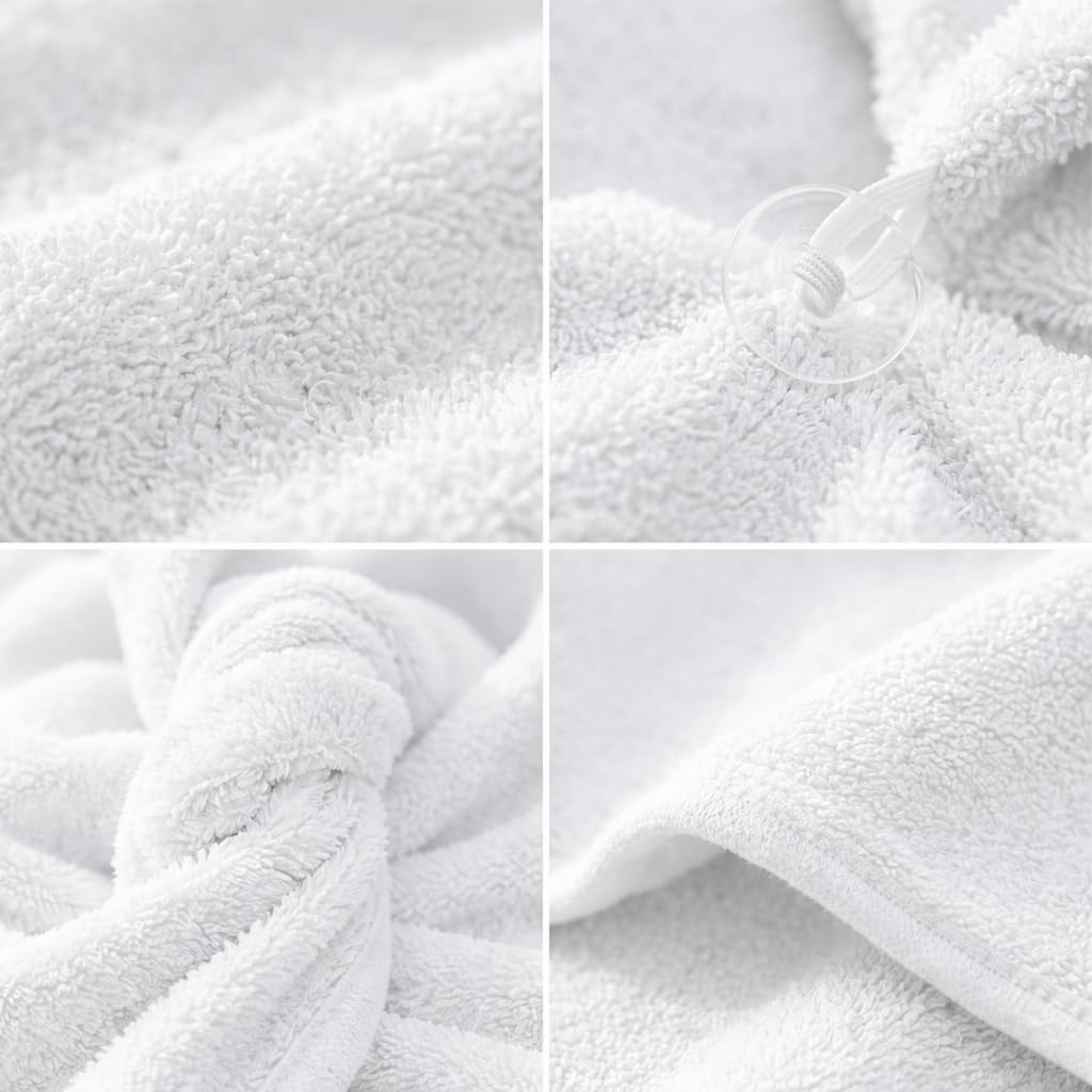 Seritaine wrap with secure button closure enables a hands-free routine.