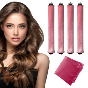 Seritant heatless curls with satin head scarf for overnight, frizz-reducing waves