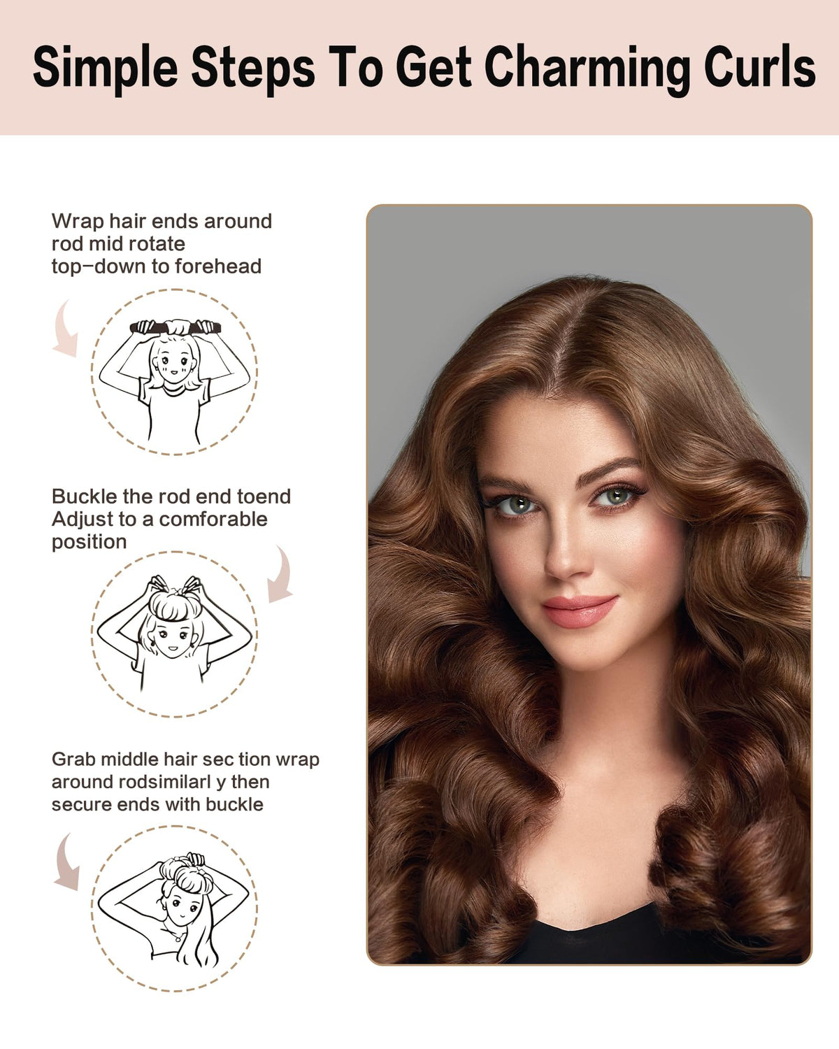 Seritant no-heat curling rods deliver easy, heat-free natural waves