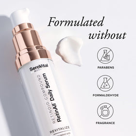Serovital RetinAll pump-cap design enables controlled dosing