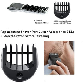 Serytoen replacement head with cleaning reminder supports optimal shave care