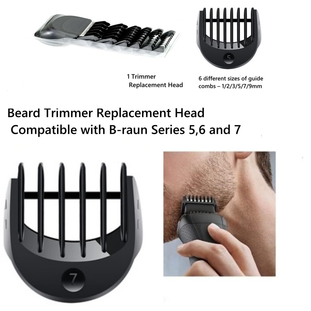 Serytoen travel-friendly beard trimmer attachment, compact and convenient on the go.