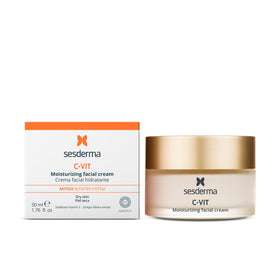 Sesderma C-VIT moisturizing face cream jar for daily hydration and glow