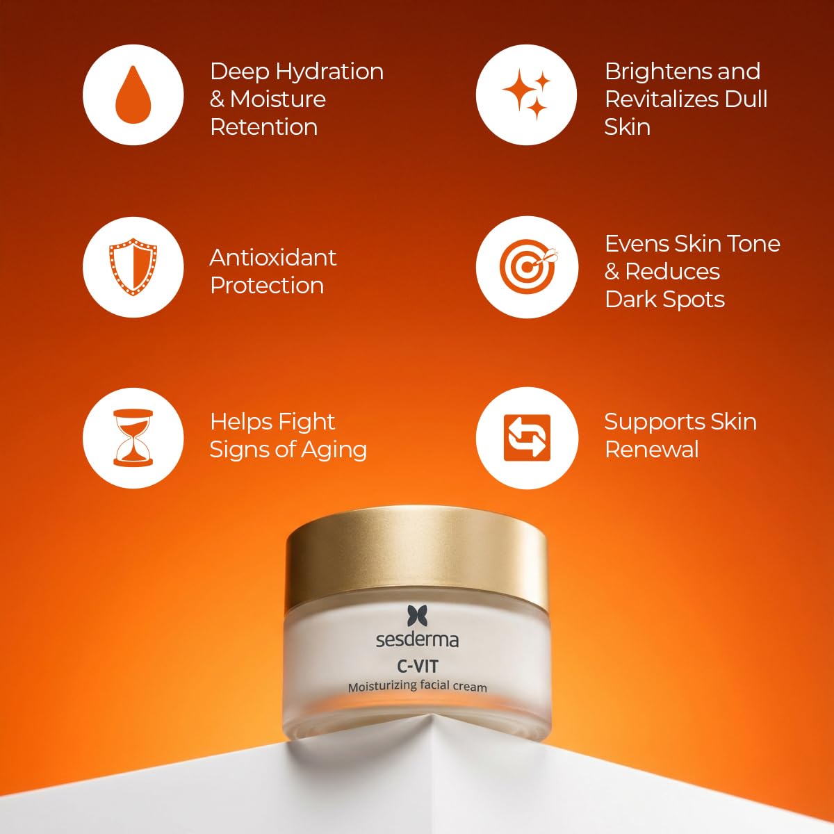 Sesderma C-VIT orange extract scent enhances daily pampering