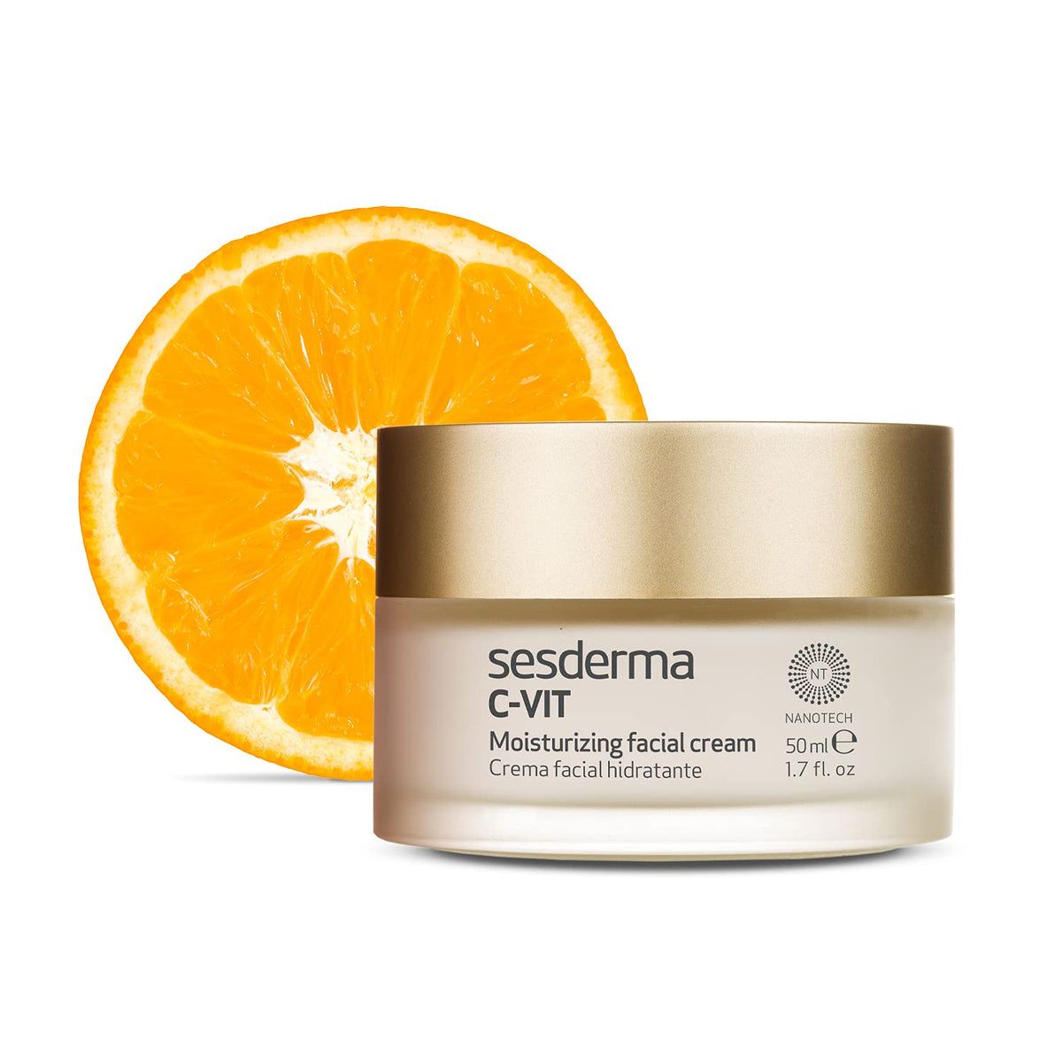 Sesderma C-VIT texture closeup shows smooth, even application