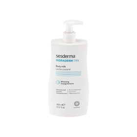 Sesderma HIDRADERM TRX Body Milk texture close-up showing smooth, even spread