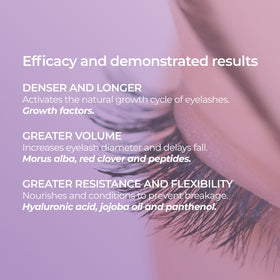 Sesderma SESLASH brow serum bottle for defined, fuller brows.