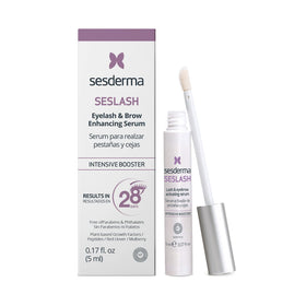 Sesderma SESLASH eyelash serum bottle promoting longer, healthier lashes.
