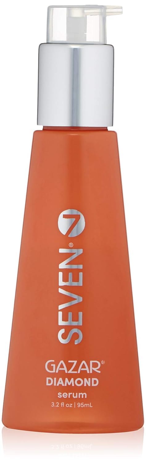SEVEN Gazar Diamond serum bottle for smooth, frizz-free shine.