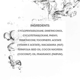 SEVEN Gazar Diamond Serum offers heat protection during styling with hot tools.