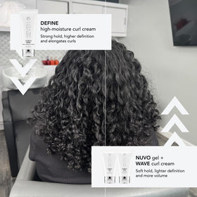 SEVEN Mezzo Define cream texture patch highlights smoothing formula.