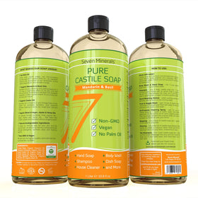Eco packaging for Seven Minerals product with no palm oil