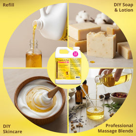 Seven Minerals Vitamin E Oil in bulk ideal for refills and large projects