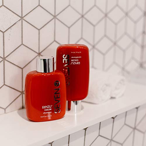 SEVEN Rinzu COLOR Shampoo aloe image highlights frizz control and moisture