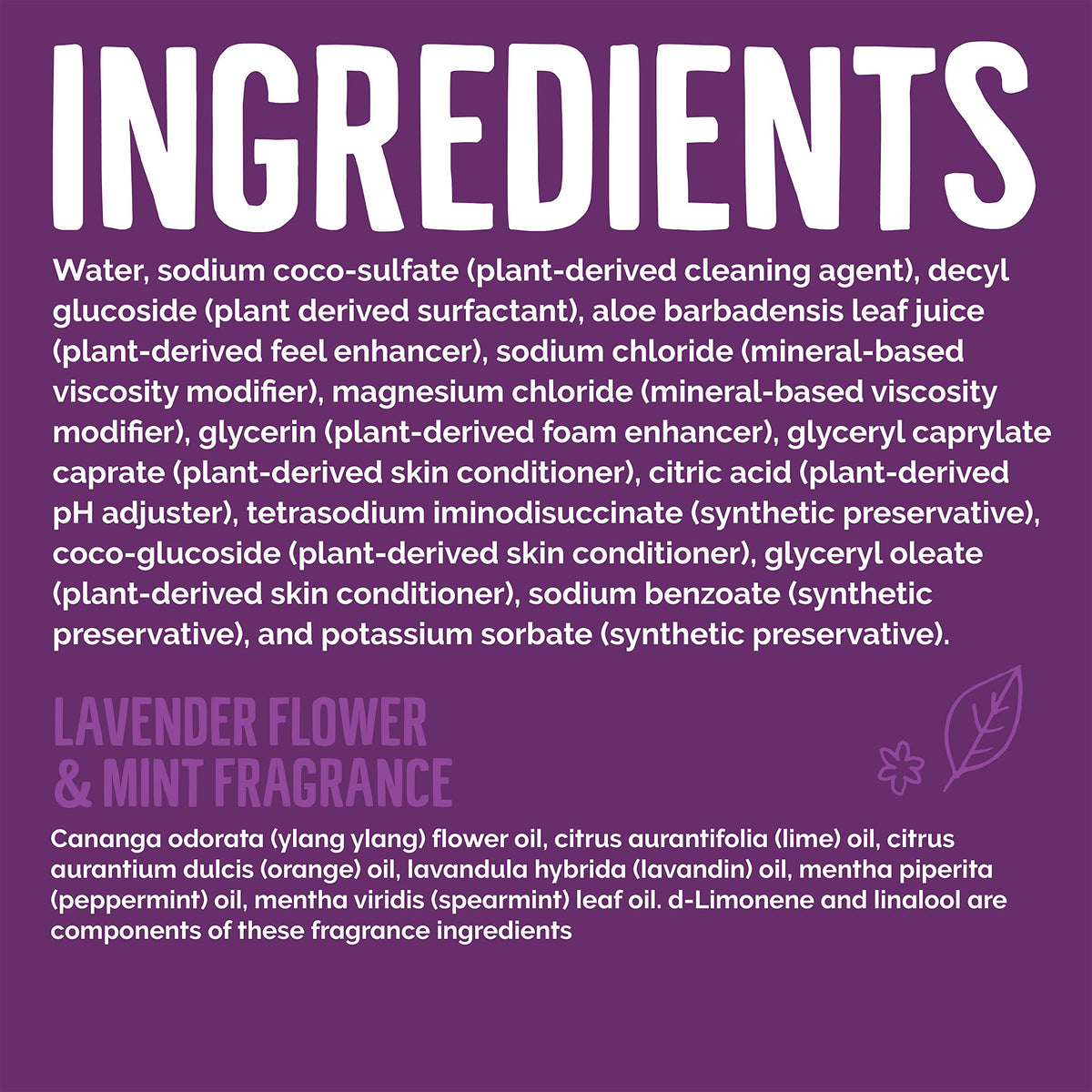 USDA Biobased certification visible on Seventh Generation bottle