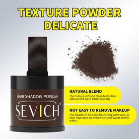 Sevich Hairline Powder built-in mirror for on-the-go touch-ups.