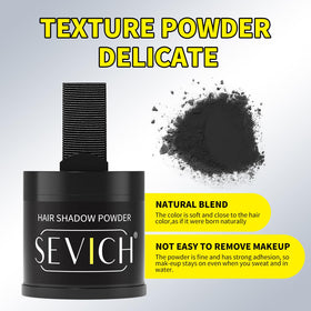 SEVICH Hairline Powder puff applicator for precise, mess-free applications.