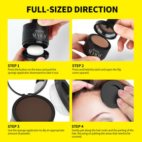 SEVICH travel compact pack fits in your purse for quick touch-ups