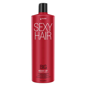 SexyHair Big Boost Up conditioner bottle boosts volume up to 20%.
