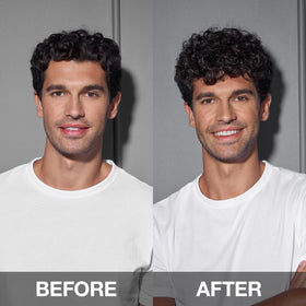 SexyHair Polished Up Pomade hands-application demonstrates easy, controlled styling.