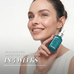 SEYOUL Advanced Serum texture swirl demonstrating lightweight hydration