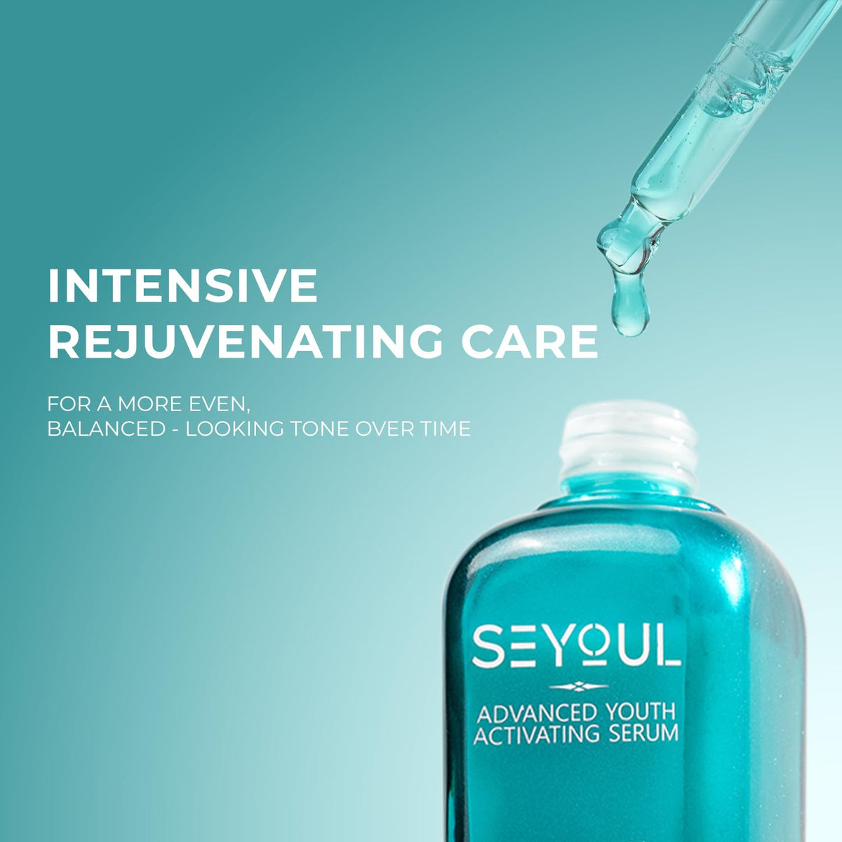 SEYOUL Advanced Serum under makeup use case with quick absorption